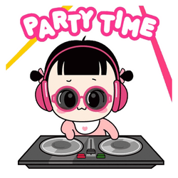 Fiesta Cute Baby Dj GIF