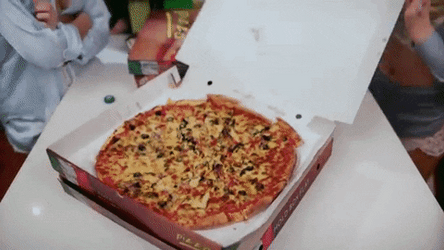 Fifth Harmony Pizza Party GIF