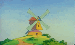 Fifth Musketeer Cartoon Windmill GIF