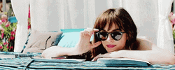 Fifty Shades Of Grey Anastasia Sunglasses GIF