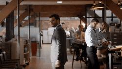 Fifty Shades Of Grey Christian Looking Back GIF