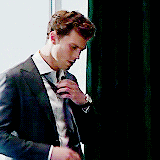 Fifty Shades Of Grey Christian Removing Necktie GIF
