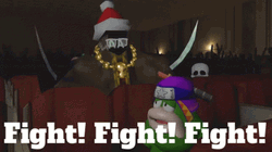 Fight Fight Fight SMG4 Supermario GIF
