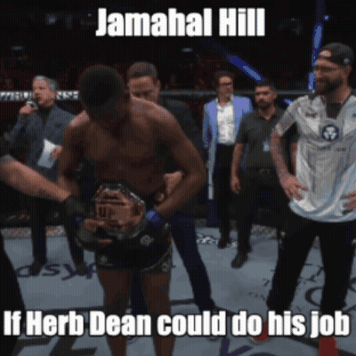 Fighter Jamahal Hill GIF