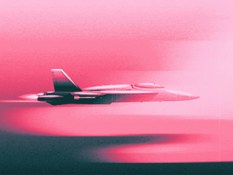 Fighter Jet Increase Speed GIF