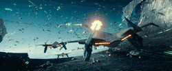 Fighter Jet Shooting Other Jets GIF