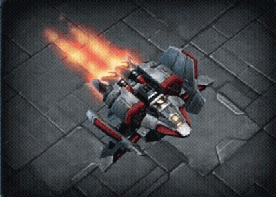 Fighter Jet With Flaming Wings GIF