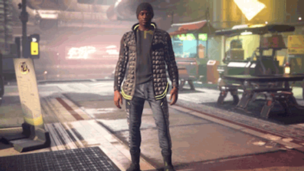 Fighter Standing Straight GIF