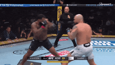 Fighter Steveson Fighting Another Fighter GIF