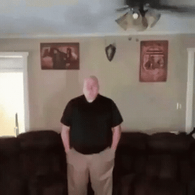 Fighter With Sword And Start Button GIF