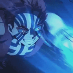 Fighting Demon Slayer Akaza GIF