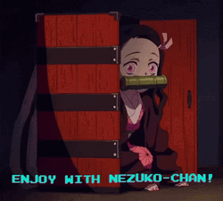Fighting Demon Slayer Nezuko Kamado GIF