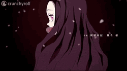 Fighting Demon Slayer Nezuko Kamado Vanished In Dust GIF