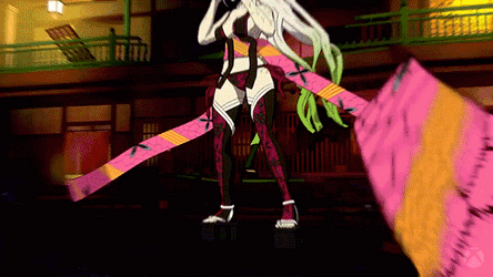 Fighting Demon Slayer Power On GIF