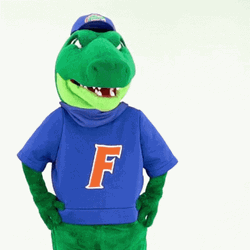 Fighting Gators Mascot GIF