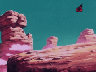 Fighting Goku Vs Vegeta Teleport GIF