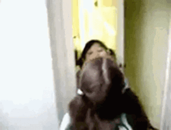 Fighting Kids Hair Snatch GIF