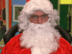 Fighting Santa Merry Christmas Meme GIF