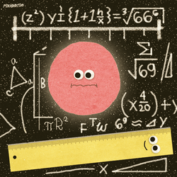 Figure It Out Ruler Black Board GIF
