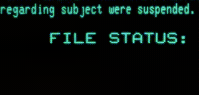 File Status Closed On Computer Screen GIF