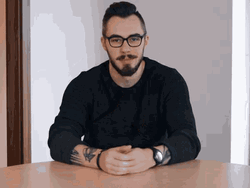 Filip Gonciarczyk Rubbing Hands Together GIF