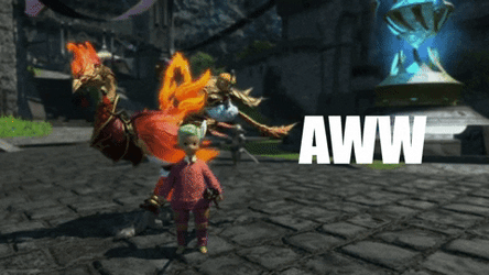 Final Fantasy 14 Aww Shucks GIF