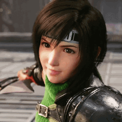 Final Fantasy Remake Ninja Yuffie GIF