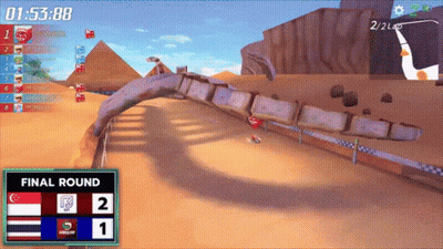 Final Race Round Between 2 And 1 GIF