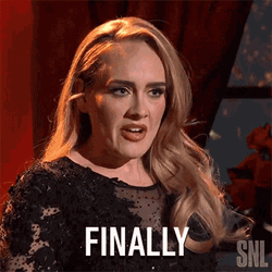 Finally Adele Snl Saturday Night Live GIF