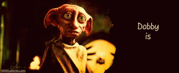 Finally Dobby Is Free GIF