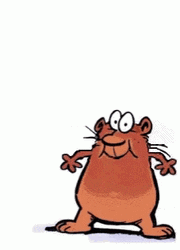 Finally Friday Hearts Happy Beaver GIF