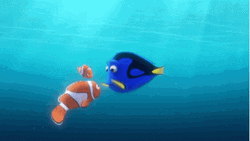 Finding Nemo Blue Fish Lets Play GIF