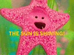 Finding Nemo Peach Starfish The Sun Is Shinning GIF