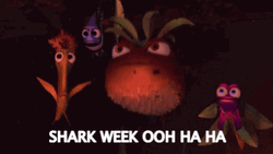 Finding Nemo Shark Week GIF