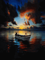 Fine Art Calming Painting GIF