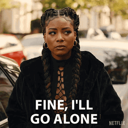 Fine Ill Do It Myself Rayxia Ojo GIF