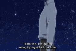 Fine Ill Do It Myself Starry Night Anime GIF
