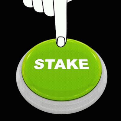 Finger Pointing At Green Stoke Button GIF