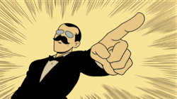 Finger Pointing Blaming Batman  GIF