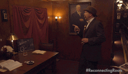 Finger Pointing Interrogate Reconnecting Roots GIF