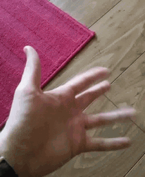 Finger Running Hand Movement GIF