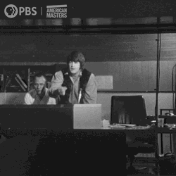 Finger Snap In Recording Studio GIF