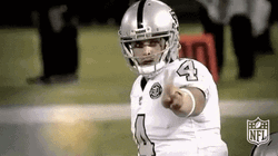 Finger Wag Oakland Raiders No GIF