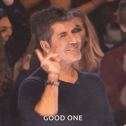 Finger Wag Smiling GIF