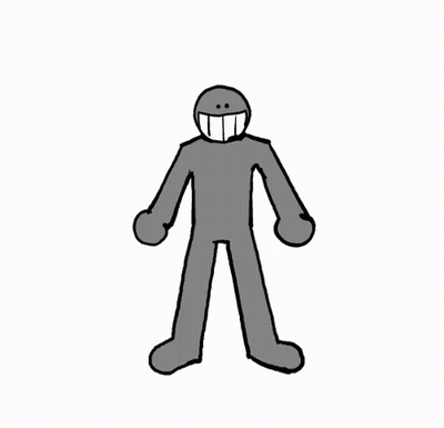 Fingers With Smiley Faces Together Forever GIF
