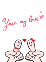 Fingertips Funny Love  GIF