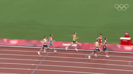 Finish 100 Metres Olympics GIF