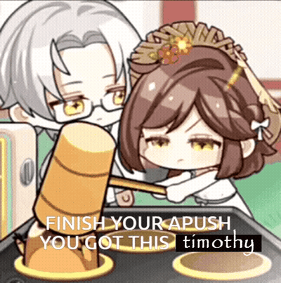 Finish Your APUSH You Got This Timothy GIF