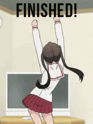 Finished Anime Girl Dance GIF