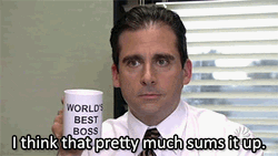 Finished Michael Scott The Office GIF
